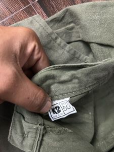 Olive Green Cargo Pants