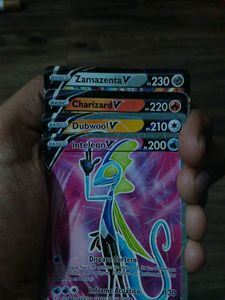 Pokemon Rare V Cards Original.
