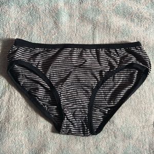 Pack Of 4 Striped Hipster Panties