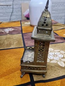 Old Brass Handmade  Mandir From Maharashtra Fort