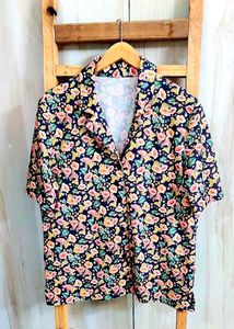 Floral  Shirt Size-40