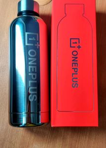 OnePlus Stainless Steel Flask (Silver) Gray Ash