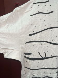 White Whale Print Tee
