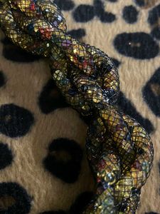 Stardust Woven Necklace With Magnetic Clasp
