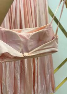 Peach Lehenga Choli Set