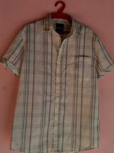 Vintage Plaid Short Sleeve Shirt