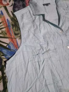 Sleeveless Light Blue Top