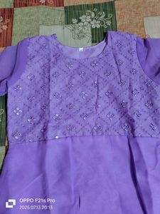 Lavendar Gown
