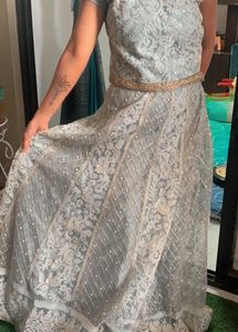 Crop Top Lahanga With Dupatta