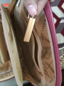 Maroon Makeup/Cosmetic Travel Bag