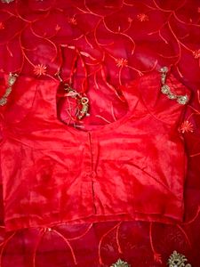 Red Saree