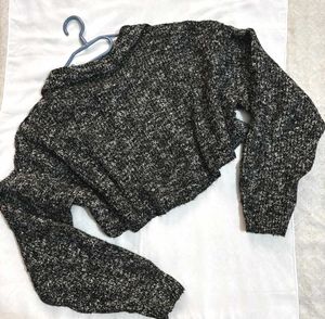 🎁Buy2 Get2 Free Oveesized Cropped Knit Sweater C