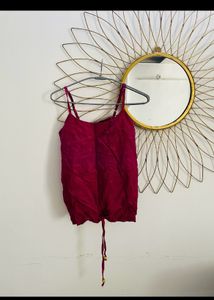 Balloon sleeves top
