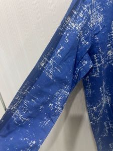 Blue Patterned Shirt