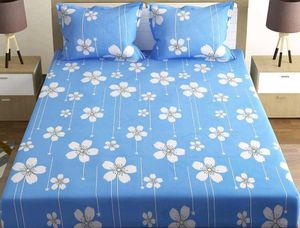 Pure Cotton Double Bedsheet
