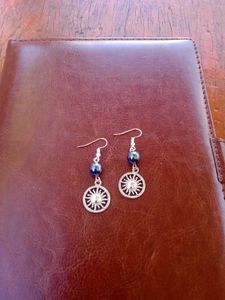 Sun Charm Earrings