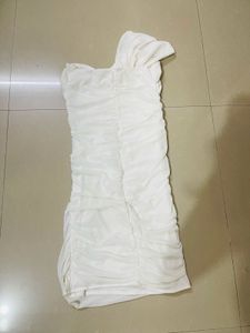 White Bodycon Mini Dress