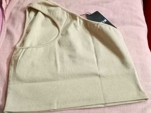 SHEIN One Shoulder Top