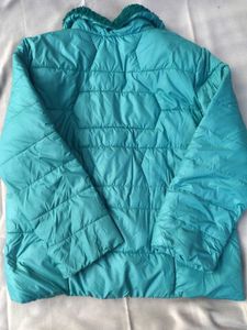 Turquoise Puffer Jacket