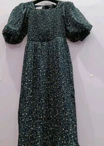Puff Sleeve Midi