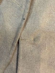 Elegant Tan Coat &amp; Black Pants