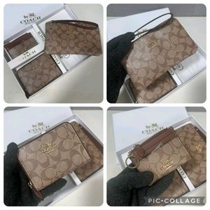 COACH GIFT SET OF 3 WALLET,POUCH & CARD HOLDER