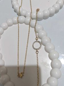 Star Necklace With Bracelets For Women