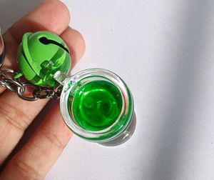 Japanese Bell Kiwi Shaker Keychain