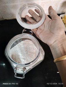 ✅1kg Capacity Glass Container 🫙 no Flaws
