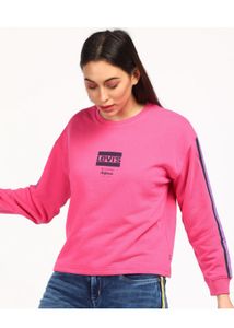 Levi&#39;s Pink Graphic Sweatshirt