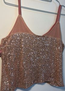Sparkling Sequin Party Top