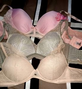 Imported Padded Bra Combo Set In Wholesale Price
