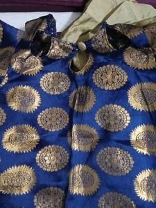 Golden Suit Salwar Set