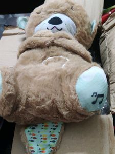 *Breathing teddy*