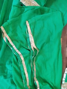 Beautiful Green Colour Salwar Suit With Dupatta 🦋