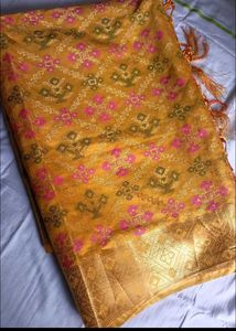 🥳OFFER Yellow Haldi Saree...