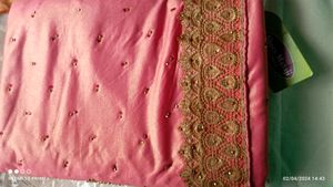 Designer Saree With Full Stone Work