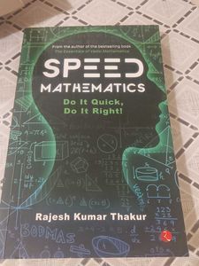 Speed Mathematics Book