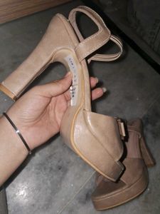 5 Inches Long NUDE HIGH HEELS