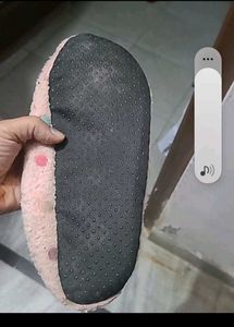 Cute Pink Polka Dot Slippers