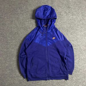 Nike Blue Zip Hoodie