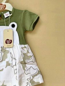 New Cute Froggy Baby Dress