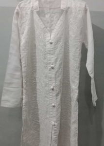 White Embroided Kurta Pajama
