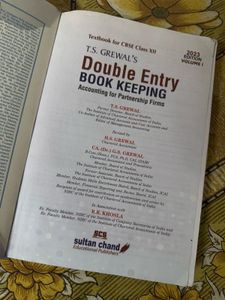 Double Entry Book Keeping
