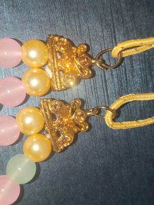 Pastel Beaded Necklace
