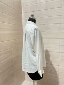 Oversized Imported Button-Down Shirt