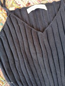 Double Slit With Rib Details Bodycon Dress ✨