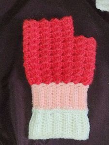 Handmade Crochet Fingerless Gloves