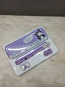 Kawaii Kuromi Pencil Case Set