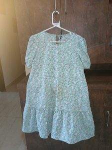 Sky blue mini princess dress